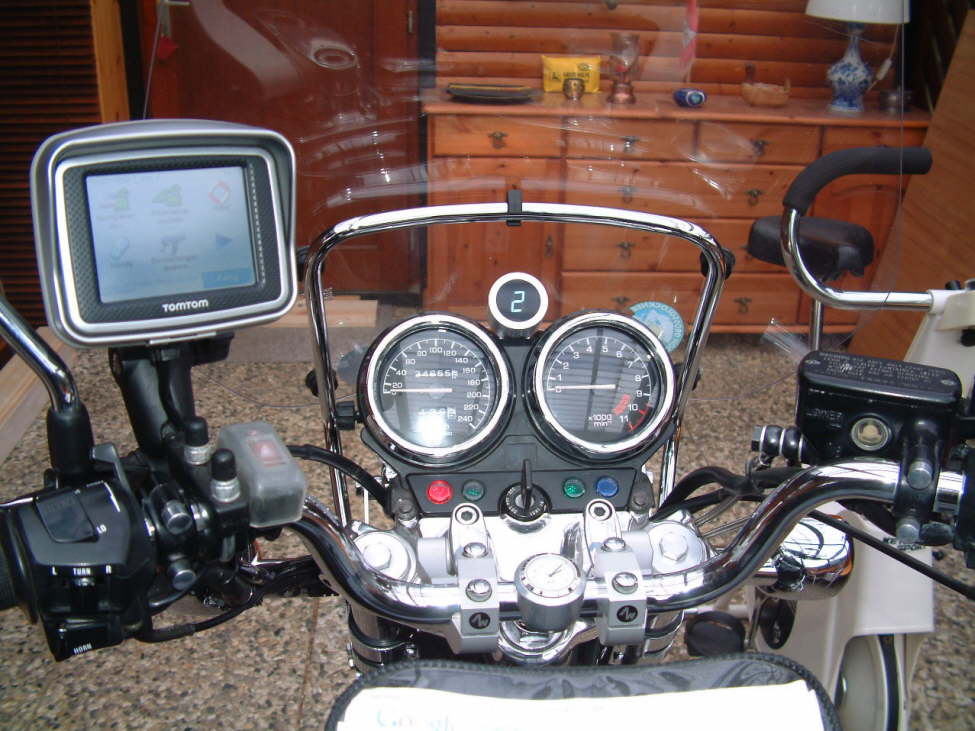 Cockpit mit Ganganzeige